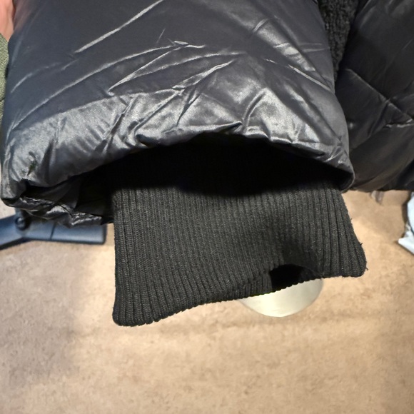 Women's Koolaburra UGG Black Sherpa puffer Jacket XXL black - Picture 5 of 11